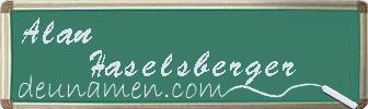 Alan Haselsberger Visitenkarte